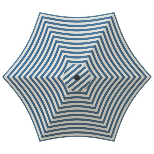 vidaXL Záhradný slnečník s podstavcom 270 x 270 cm Polyester – Obrázok 4