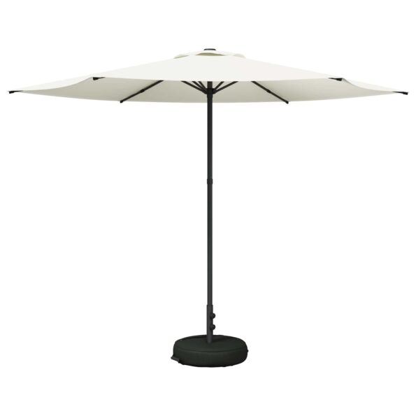 vidaXL Záhradný slnečník s podstavcom 300 x 300 cm Polyester – Obrázok 2