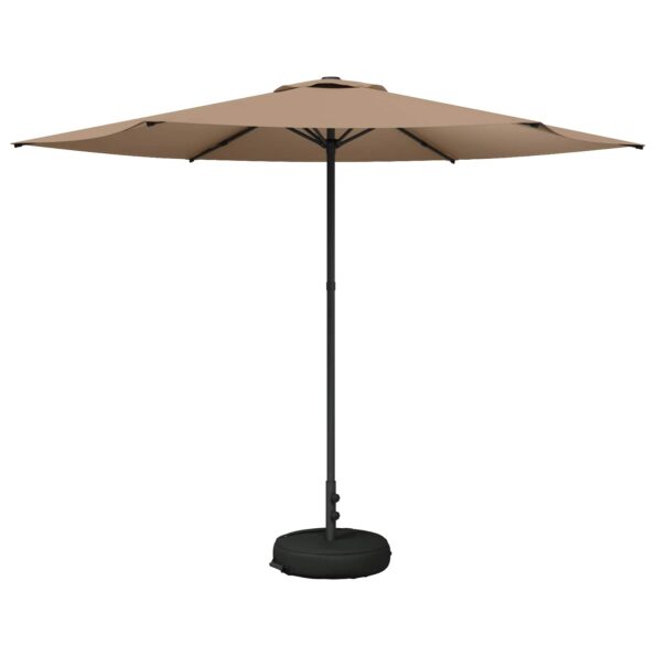 vidaXL Záhradný slnečník s podstavcom 300 x 300 cm Polyester – Obrázok 2