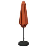 vidaXL Záhradný slnečník s podstavcom 300 x 300 cm Polyester – Obrázok 3