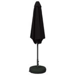 vidaXL Záhradný slnečník s podstavcom 300 x 300 cm Polyester – Obrázok 3