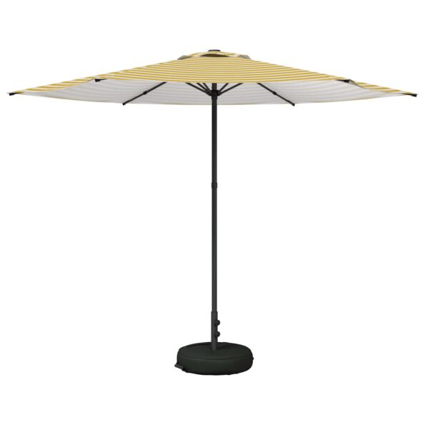 vidaXL Záhradný slnečník s podstavcom 300 x 300 cm Polyester – Obrázok 2
