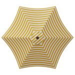 vidaXL Záhradný slnečník s podstavcom 300 x 300 cm Polyester – Obrázok 4