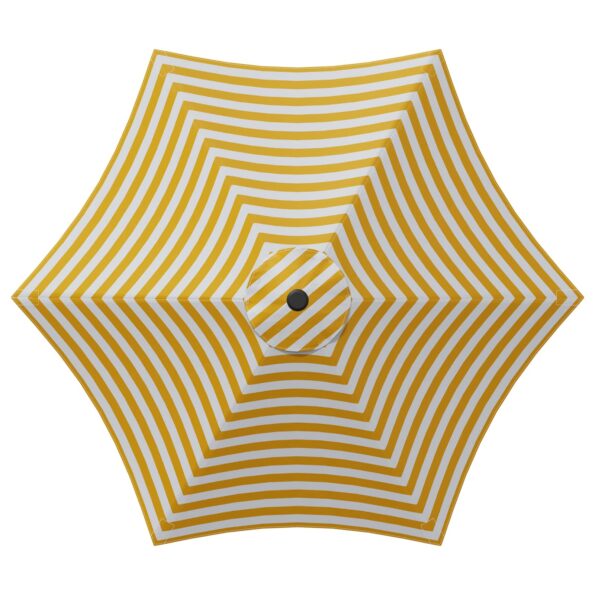 vidaXL Záhradný slnečník s podstavcom 300 x 300 cm Polyester – Obrázok 4