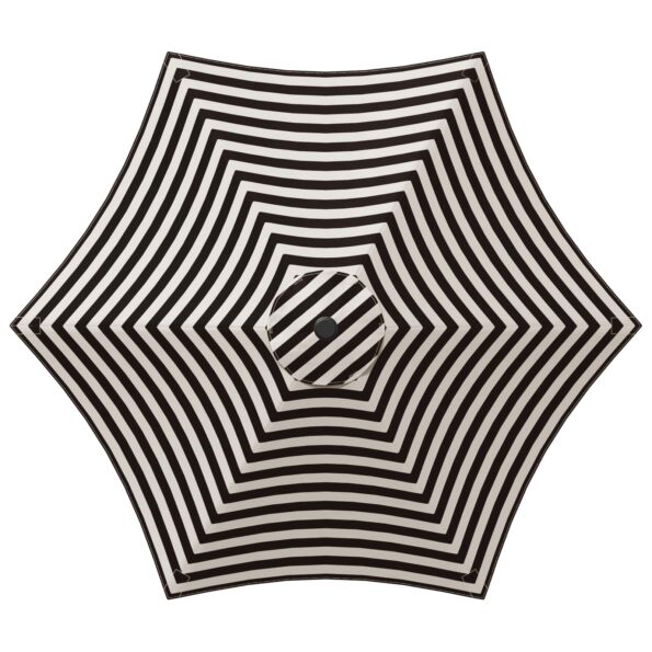 vidaXL Záhradný slnečník s podstavcom 300 x 300 cm Polyester – Obrázok 4