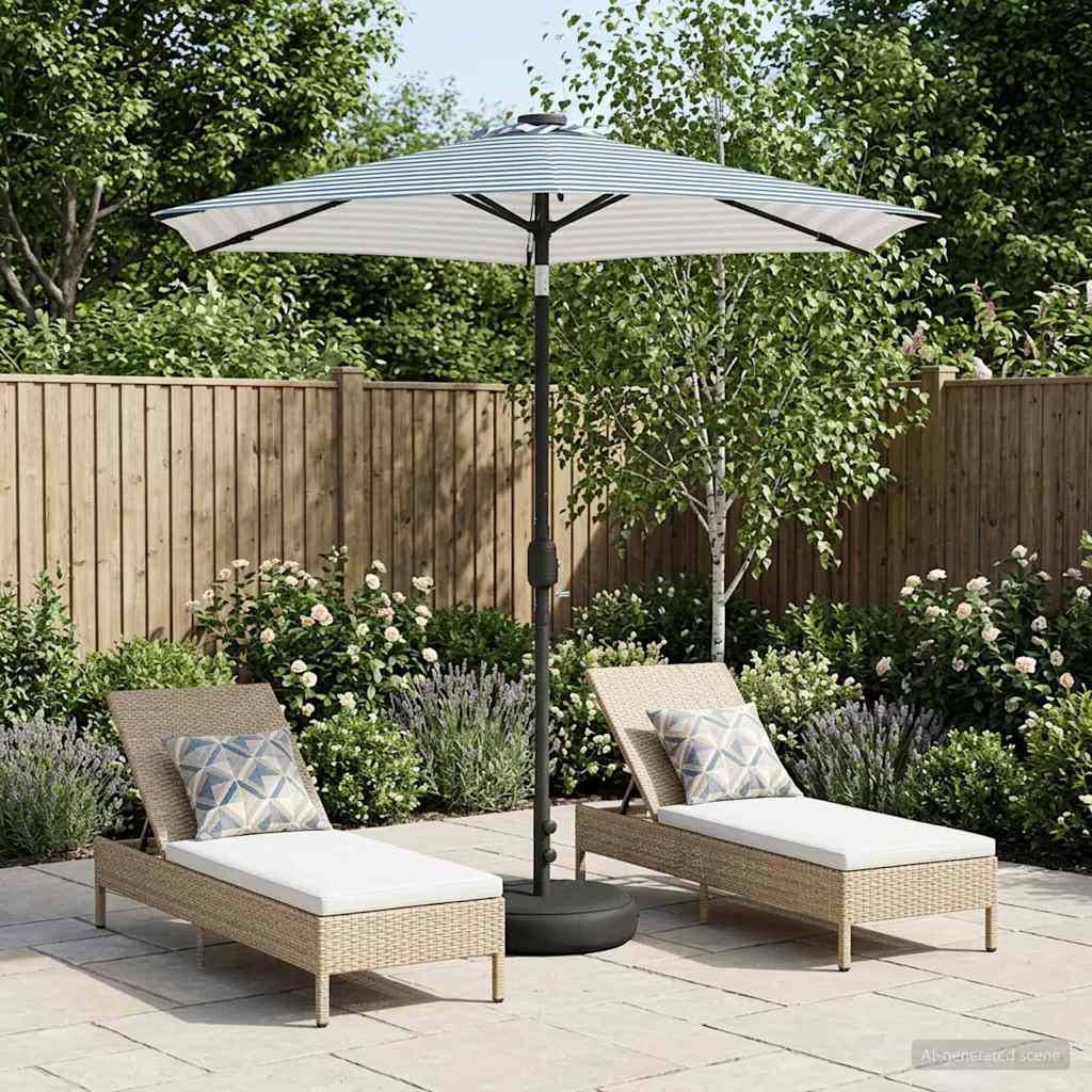 42036257_1.jpg vidaXL Záhradný slnečník s LED svetlami a základňou 230 x 230 cm – Obrázok 1