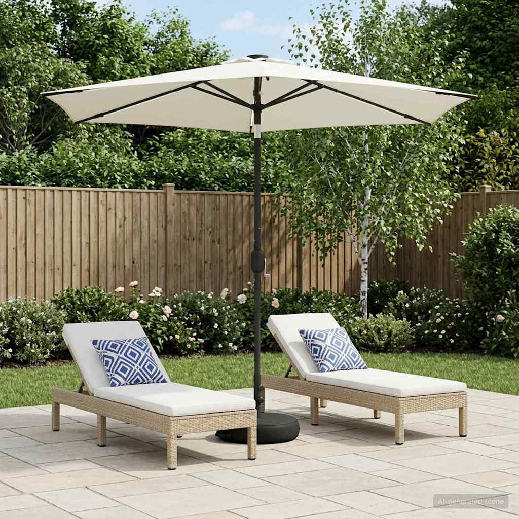42036258_1.jpg vidaXL Záhradný slnečník s LED svetlami a základňou 270 x 270 cm – Obrázok 1