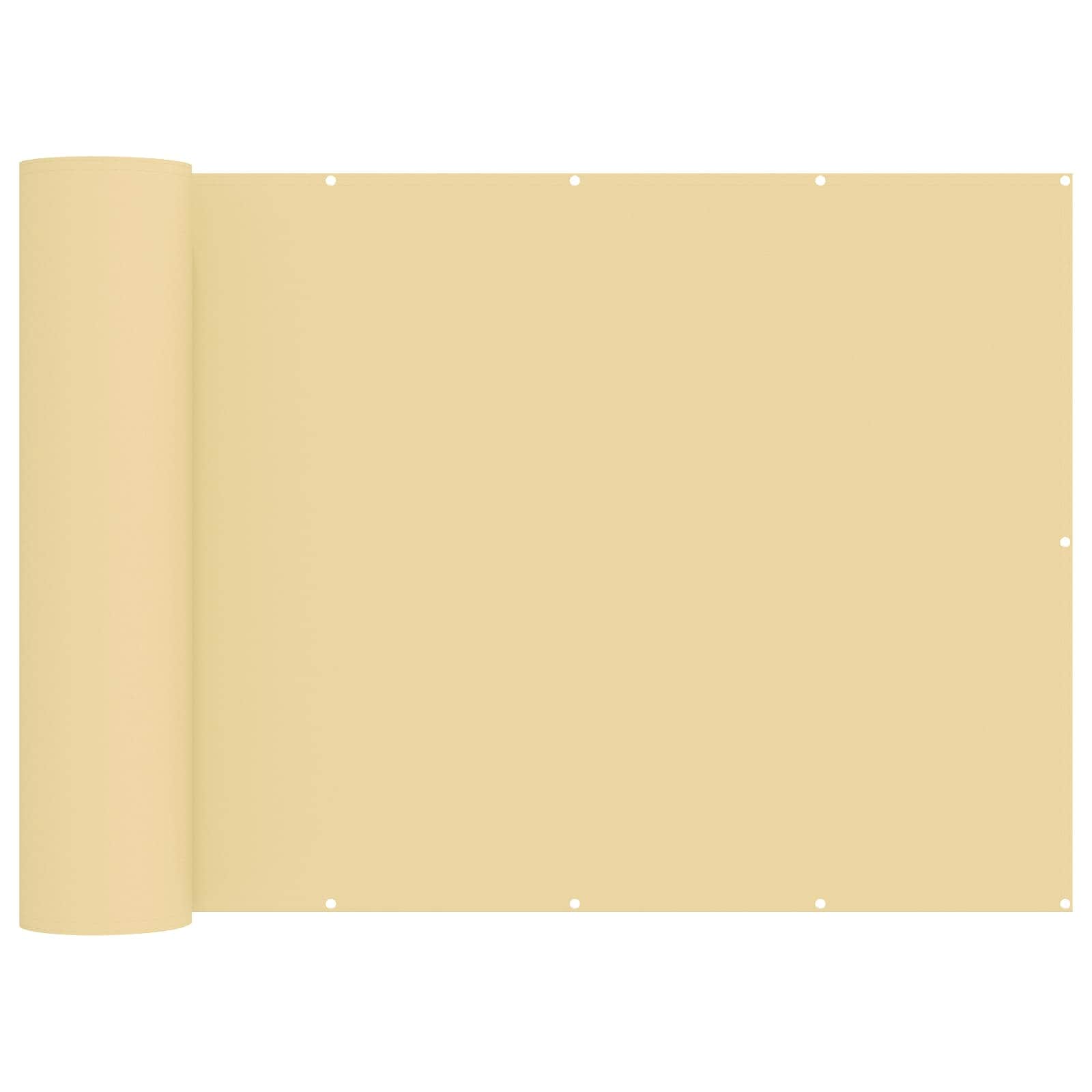 42036323_1.jpg vidaXL Záclona na balkónové súkromie 200 x 700 cm Textil s PU povlakom – Obrázok 1
