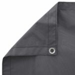 vidaXL Záclona na balkónové súkromie 200 x 300 cm Textil s PU povlakom – Obrázok 3
