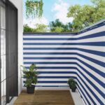 vidaXL Záclona na balkónové súkromie 150 x 700 cm Textil s PU povlakom