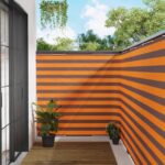 vidaXL Záclona na balkónové súkromie 150 x 300 cm Textil s PU povlakom