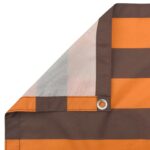vidaXL Záclona na balkónové súkromie 200 x 300 cm Textil s PU povlakom – Obrázok 4