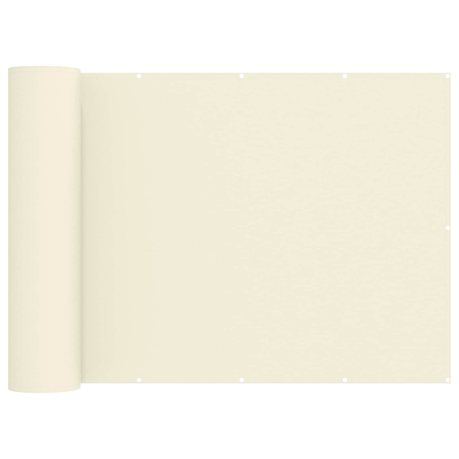 42036475_1.jpg vidaXL Záclona na balkónové súkromie 150 x 700 cm Textil s PU povlakom – Obrázok 1