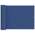 vidaXL Záclona na balkónové súkromie 180 x 700 cm Textil s PU povlakom