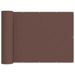vidaXL Záclona na balkónové súkromie 180 x 300 cm Textil s PU povlakom