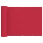 vidaXL Záclona na balkónové súkromie 150 x 500 cm Textil s PU povlakom