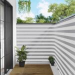 vidaXL Záclona na balkónové súkromie 150 x 800 cm Textil s PU povlakom
