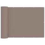 vidaXL Záclona na balkónové súkromie 1,8 x 25 m Textil s PU povlakom