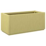 vidaXL Záhradný kvetináč Zelená 80 x 36 x 35 cm PP – Obrázok 6