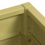 vidaXL Záhradný kvetináč Zelená 80 x 36 x 35 cm PP – Obrázok 8