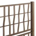 vidaXL Záhradný kvetináč s trellis Hnedá 80 x 36 x 140 cm PP – Obrázok 7