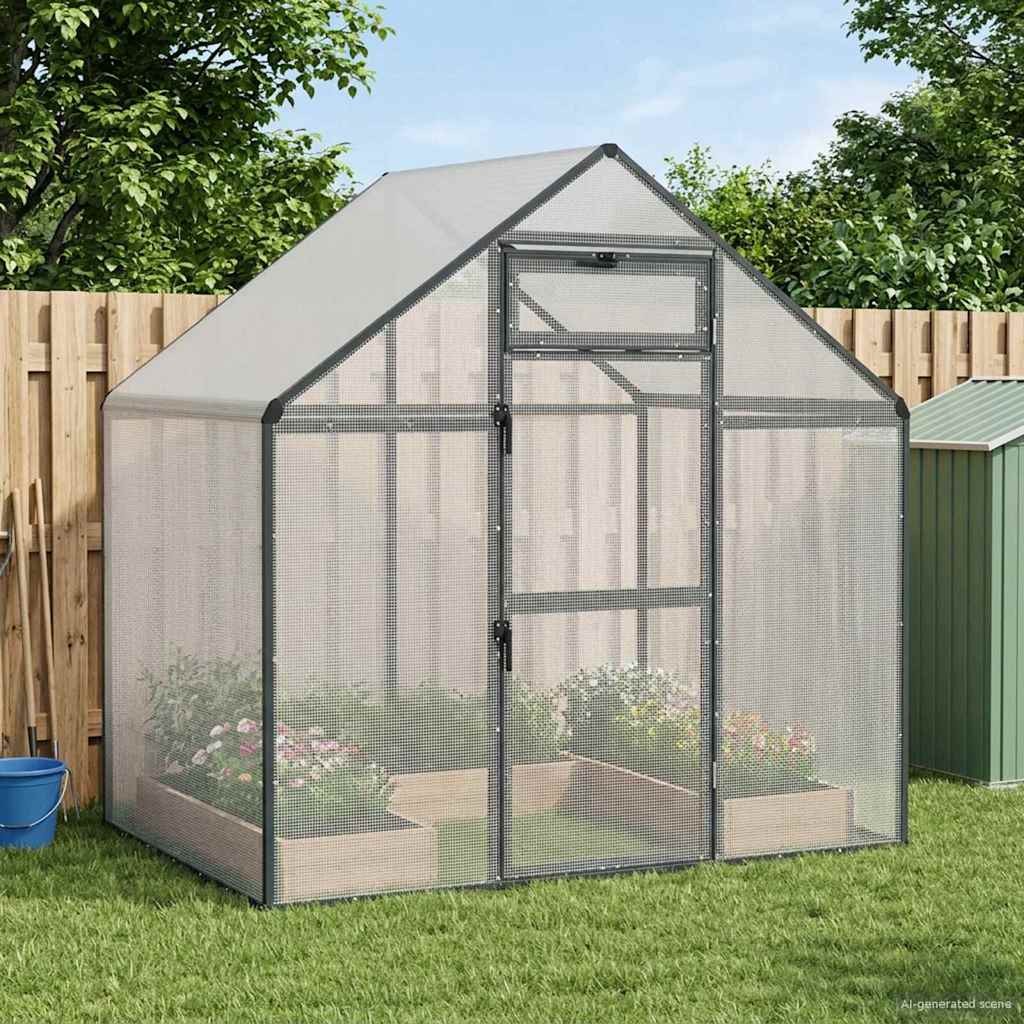 42036856_1.jpg vidaXL Klietka pre vtákov Antracitová 181,5 x 110,5 x 173,5 cm – Obrázok 1
