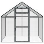 vidaXL Klietka pre vtákov Antracitová 181,5 x 110,5 x 173,5 cm – Obrázok 4