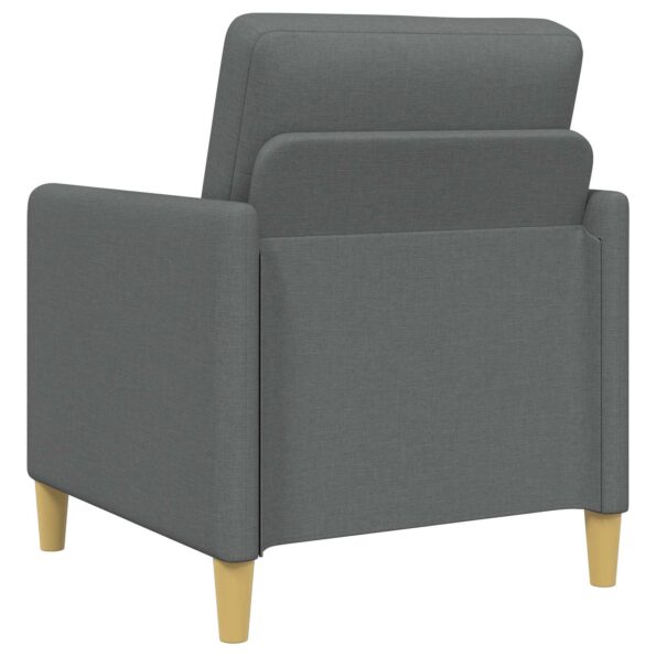vidaXL Sofa s úložným priestorom Tmavosivá 72 x 78 x 87 cm Polyester – Obrázok 6