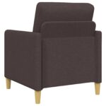 vidaXL Sofa s úložným priestorom Tmavohnedá 72 x 78 x 87 cm Polyester – Obrázok 6