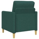 vidaXL Sofa s úložným priestorom Tmavozelená 72 x 78 x 87 cm Polyester – Obrázok 6