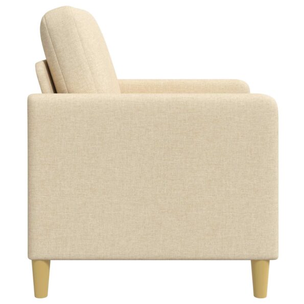 vidaXL Sofa s úložným priestorom Krémová 72 x 78 x 87 cm Polyester – Obrázok 5