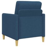 vidaXL Sofa s úložným priestorom Modrá 72 x 78 x 87 cm Polyester – Obrázok 6