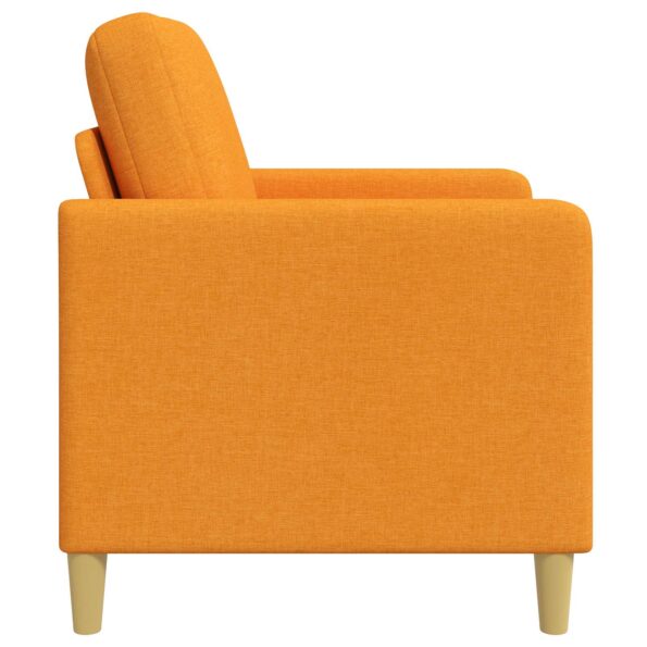 vidaXL Sofa s úložným priestorom Tmavá žltá 72 x 78 x 87 cm Polyester – Obrázok 5