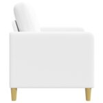 vidaXL Sofa s úložným priestorom Biela 72 x 78 x 87 cm Polyester – Obrázok 5