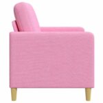 vidaXL Sofa s úložným priestorom Ružová 72 x 78 x 87 cm Polyester – Obrázok 5
