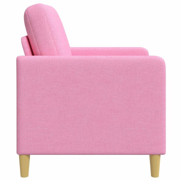 vidaXL Sofa s úložným priestorom Ružová 72 x 78 x 87 cm Polyester – Obrázok 5