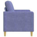vidaXL Sofa s úložným priestorom Modrá džínovina 72 x 78 x 87 cm – Obrázok 5