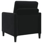 vidaXL Sofa s úložným priestorom Čierna 72 x 78 x 87 cm Polyester – Obrázok 6