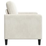 vidaXL Sofa s úložným priestorom Krémová 72 x 78 x 87 cm Polyester – Obrázok 5