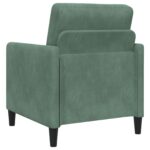 vidaXL Sofa s úložným priestorom Morská zelená 72 x 78 x 87 cm – Obrázok 6