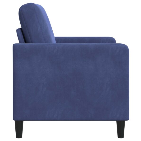 vidaXL Sofa s úložným priestorom Policajná modrá 72 x 78 x 87 cm – Obrázok 5