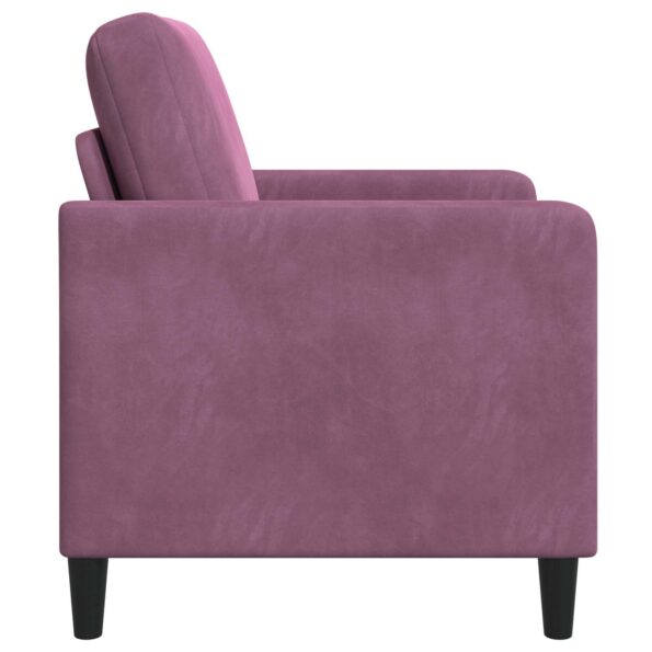 vidaXL Sofa s úložným priestorom Fialová 72 x 78 x 87 cm Polyester – Obrázok 5