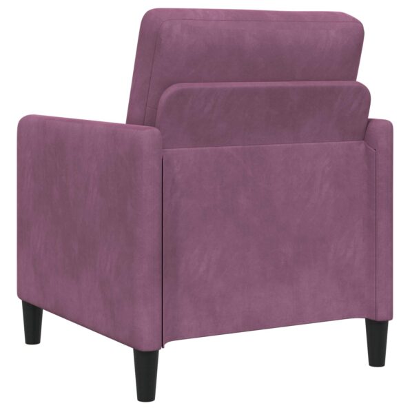 vidaXL Sofa s úložným priestorom Fialová 72 x 78 x 87 cm Polyester – Obrázok 6