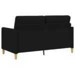vidaXL Sofa s úložným priestorom Čierna 152 x 78 x 87 cm Polyester – Obrázok 5