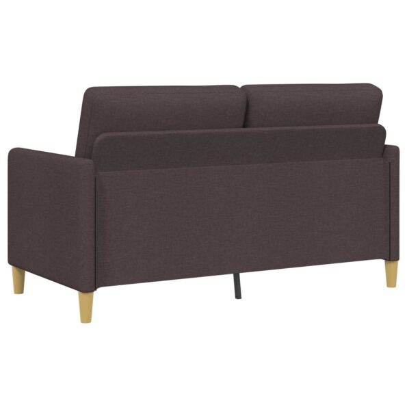 vidaXL Sofa s úložným priestorom Tmavohnedá 152 x 78 x 87 cm Polyester – Obrázok 5