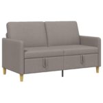vidaXL Sofa s úložným priestorom Sivohnedá 152 x 78 x 87 cm Polyester – Obrázok 2