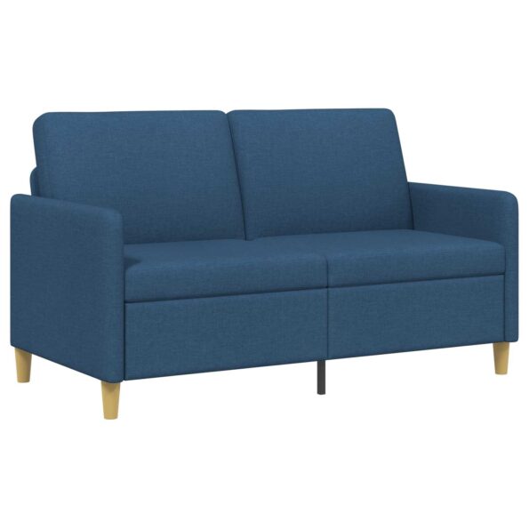 vidaXL Sofa s úložným priestorom Modrá 152 x 78 x 87 cm Polyester – Obrázok 2