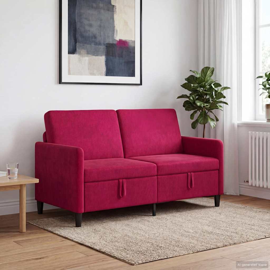 42036938_1.jpg vidaXL Sofa s úložným priestorom Víno červené 152 x 78 x 87 cm – Obrázok 1