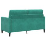 vidaXL Sofa s úložným priestorom Tyrkysová 152 x 78 x 87 cm Polyester – Obrázok 5