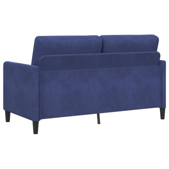 vidaXL Sofa s úložným priestorom Policajná modrá 152 x 78 x 87 cm – Obrázok 5
